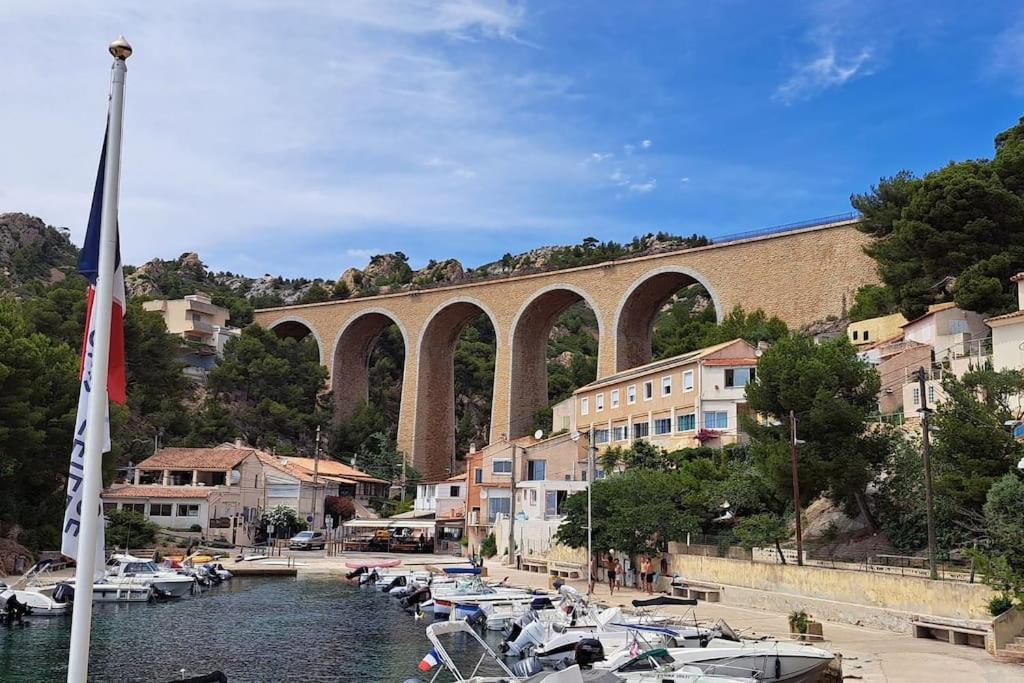 Magnifique T2 - Les Pieds Dans L'Eau Piscine/Plage Carry-le-Rouet Exterior foto